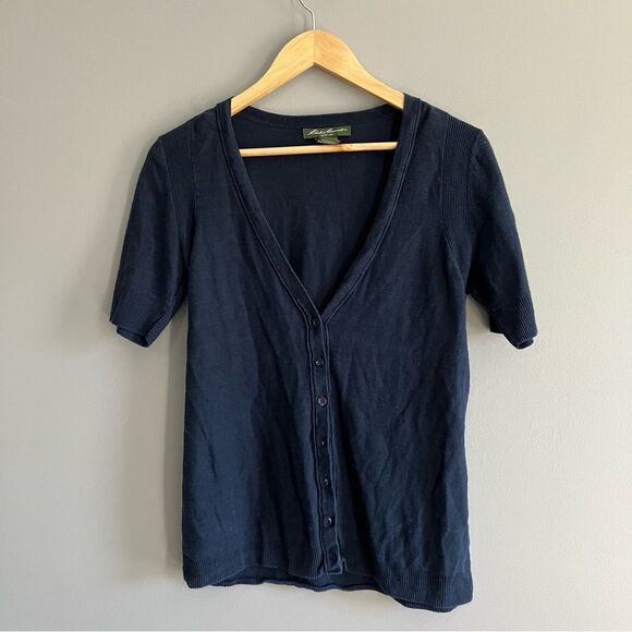 Eddie Bauer short sleeved cardigan - Picture 1 of 3